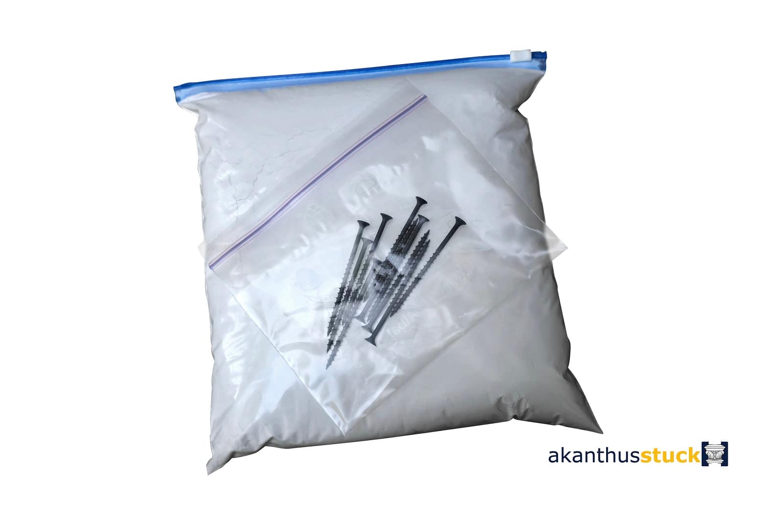 Montage-Set: 3kg Gipskleber+Schrauben