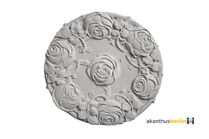 RO 57 Rosette mit Rosenornamentik