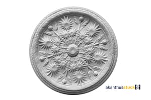 RO 66 Rosette mit Akanthushanf-Palmenblatt