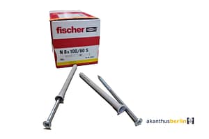 Nageldübel mit Senkkopf 8 x 100mm Fischer | 50 Stk