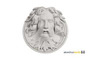 OP 48 Ornamentplatte Mittelstück Kopf – Greifen