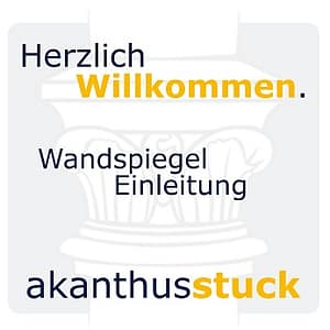 Einführung Wandspiegel