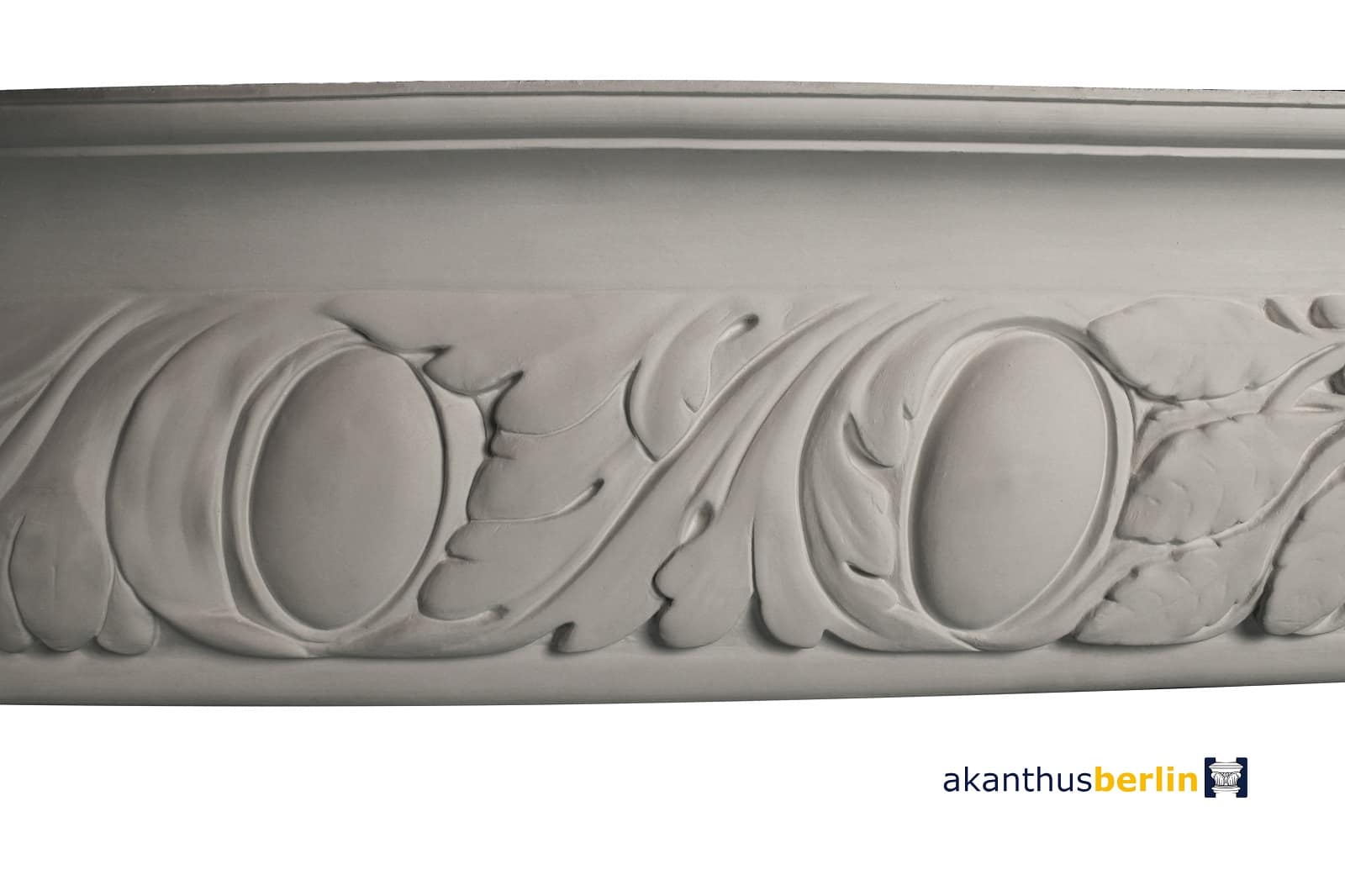 Stuck Ornamentplatte Fassadenstuck Äskulapstab OP 43