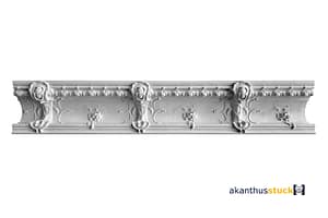 EC 43 Eckgesims mit Konsolen aus der Gründerzeit
