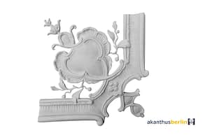 DB 61 Deckenbild Eckteil im Rokokostil