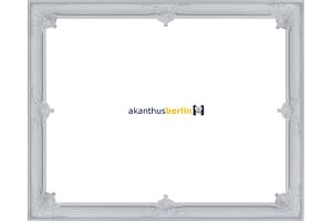 DS 40 Stuckdecke „Schloss Reichenow Serie“ EC06-08 | Jugendstil / Gotik (Deckengröße: 500 x 400 cm)