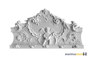 EC 132 Eckgesims Putte Mittel-Element